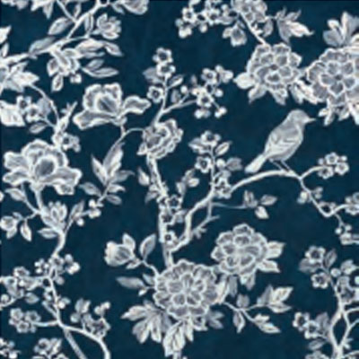 Floral Blue 