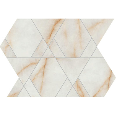 Ice Crystal Mosaico Triangle